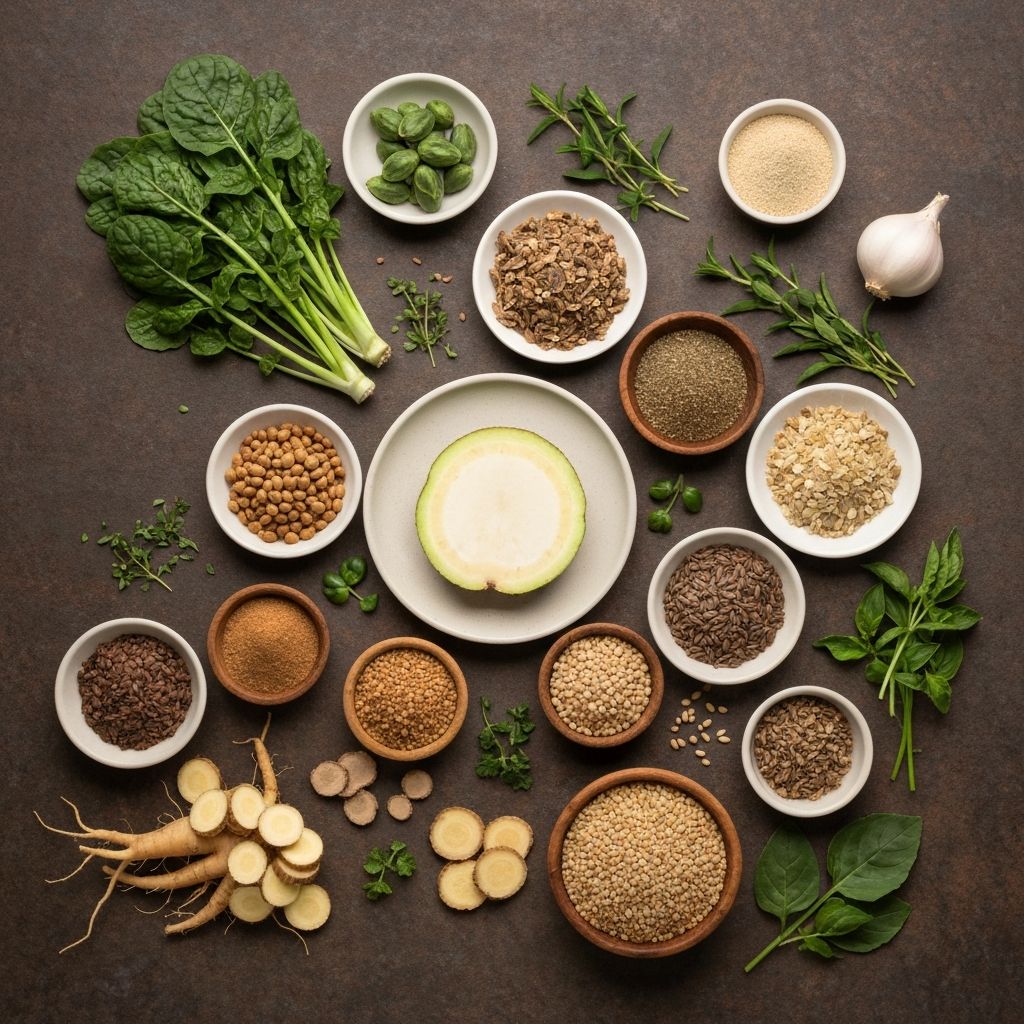 Whole plant nutrition for mature men